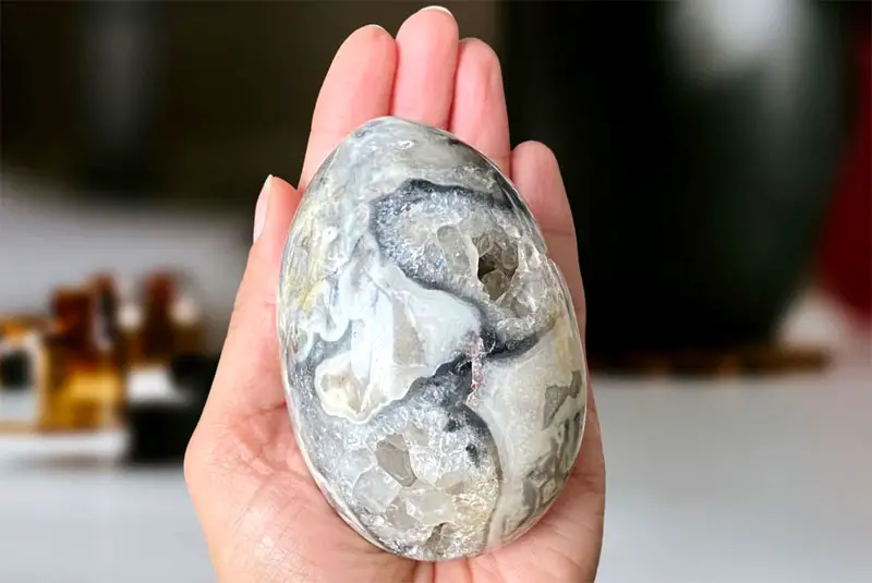 agate geode egg