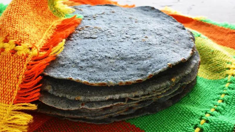 blue corn tortilla