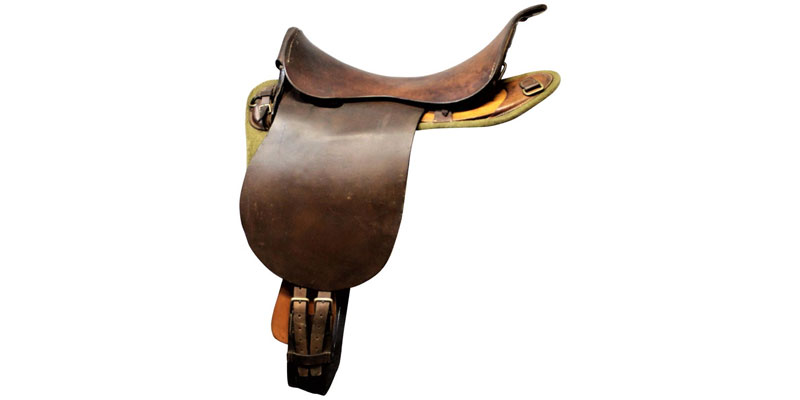 British military saddle