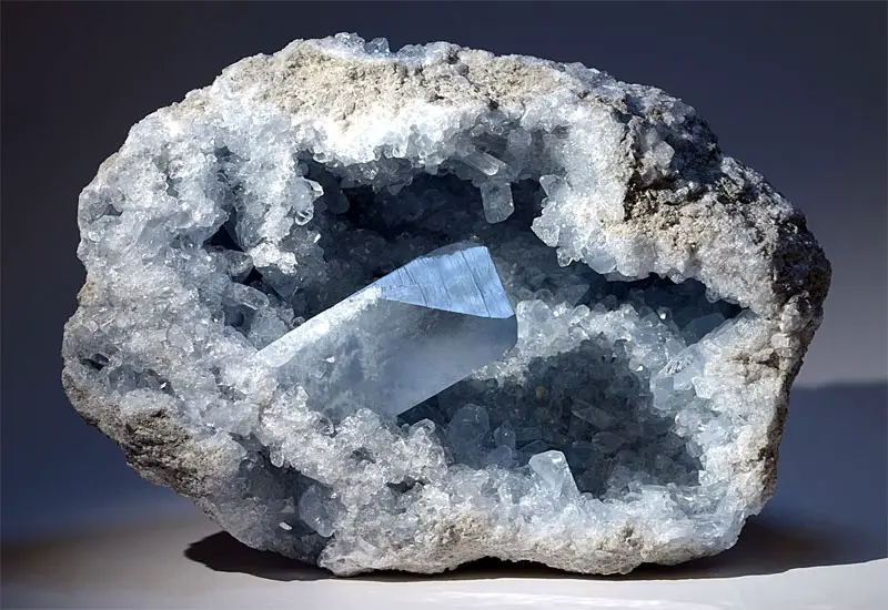 celestine geode