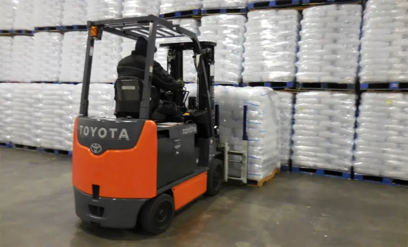 cold storage forklift