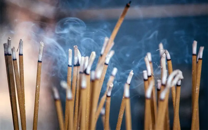 direct-burning incense