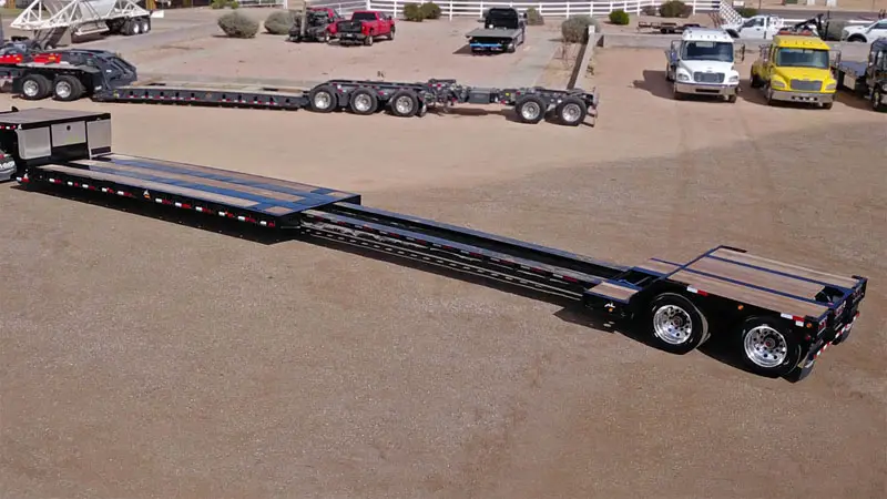 extendable flatbed trailer