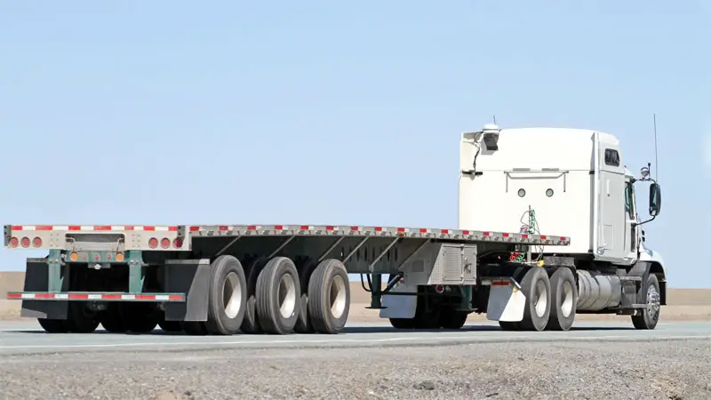 flatbed trailer