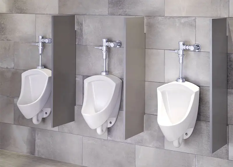 manual flush urinal