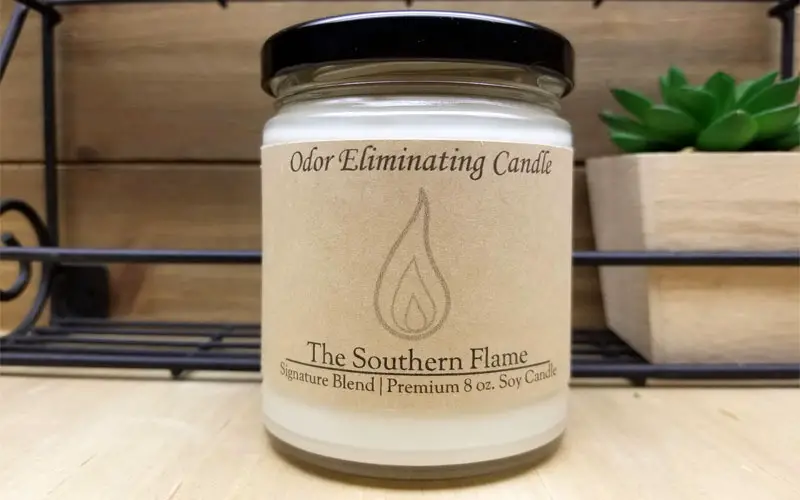 odor eating candle