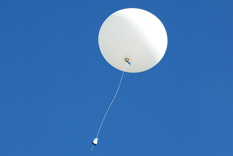 pilot weather balloon