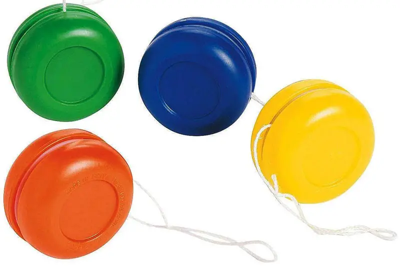 plastic yo-yos