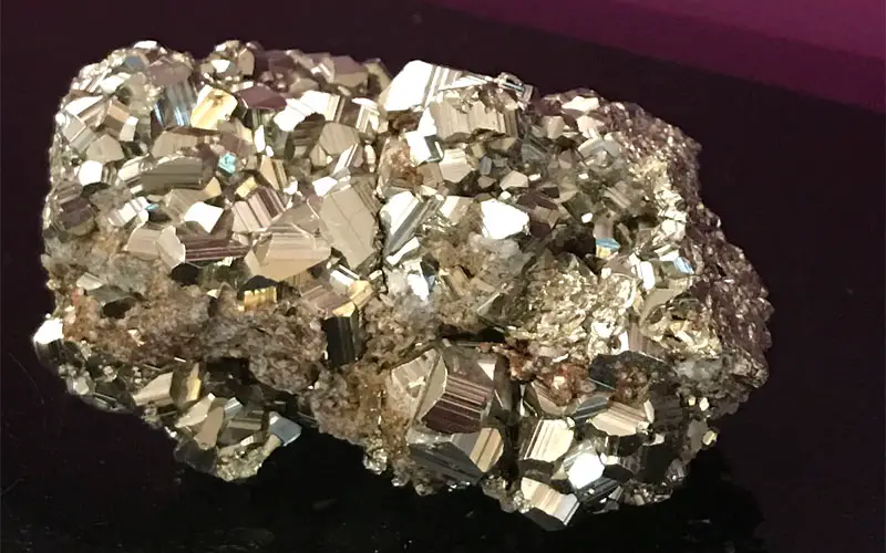 pyrite geode