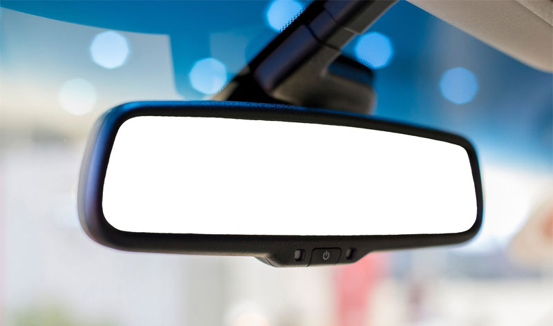 rear-view mirror