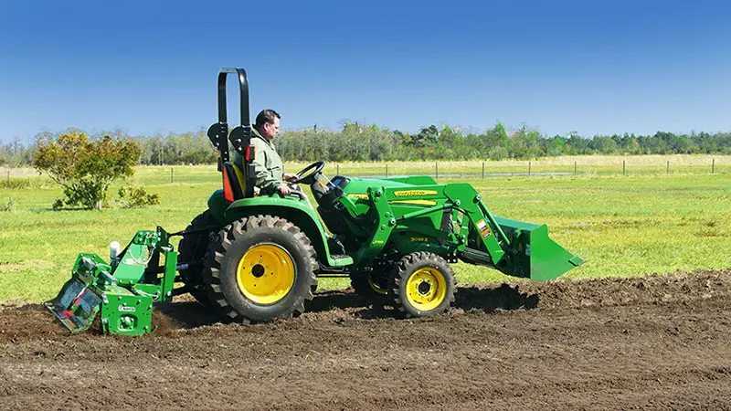 rotary tiller tractor