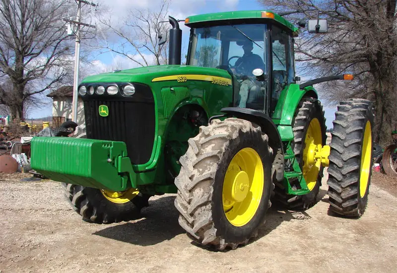 row crop tractor