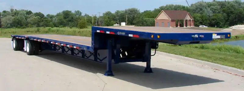 step deck trailer