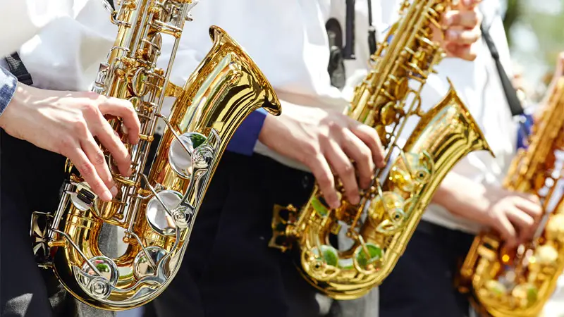 types of saxophone