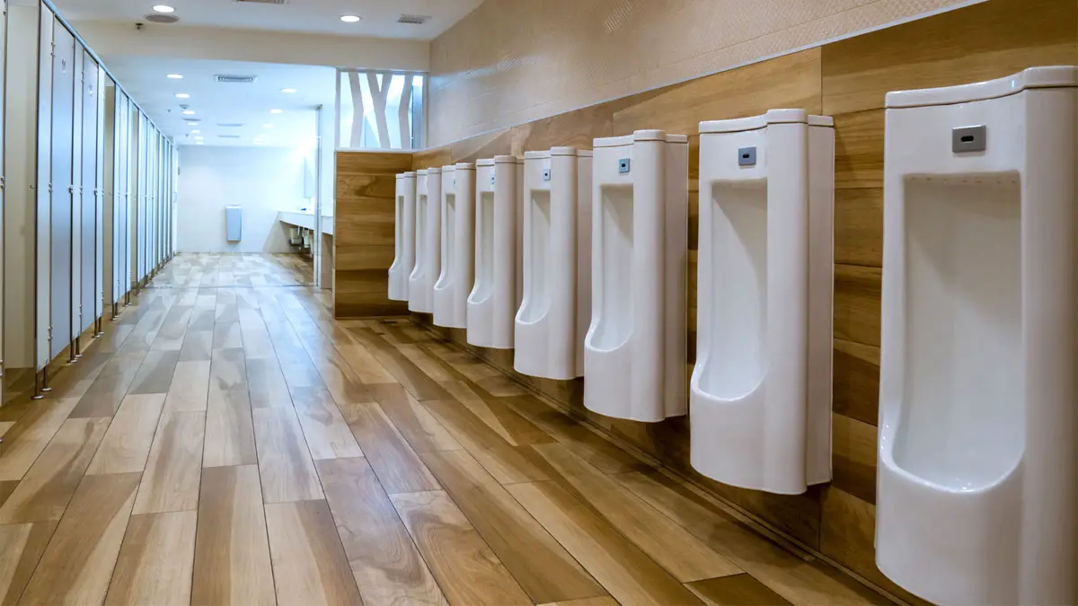 types of urinals