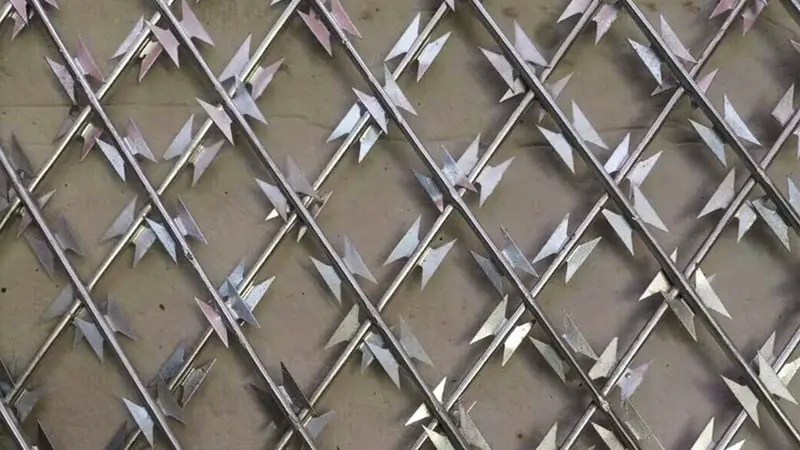 welded razor wire