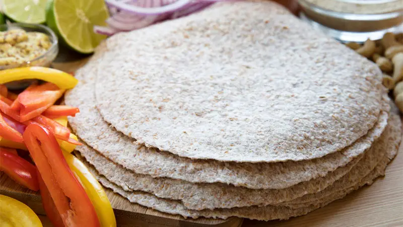 whole wheat tortilla