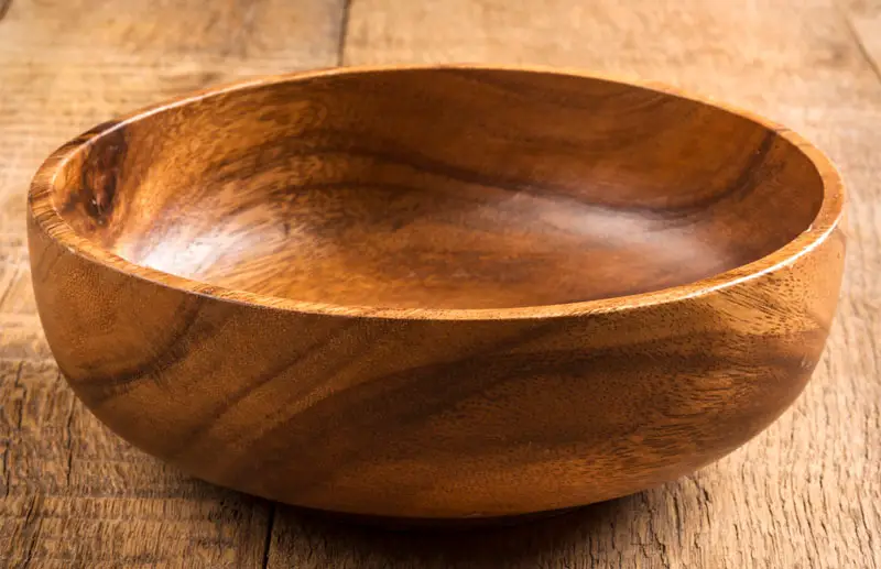 wooden bowl